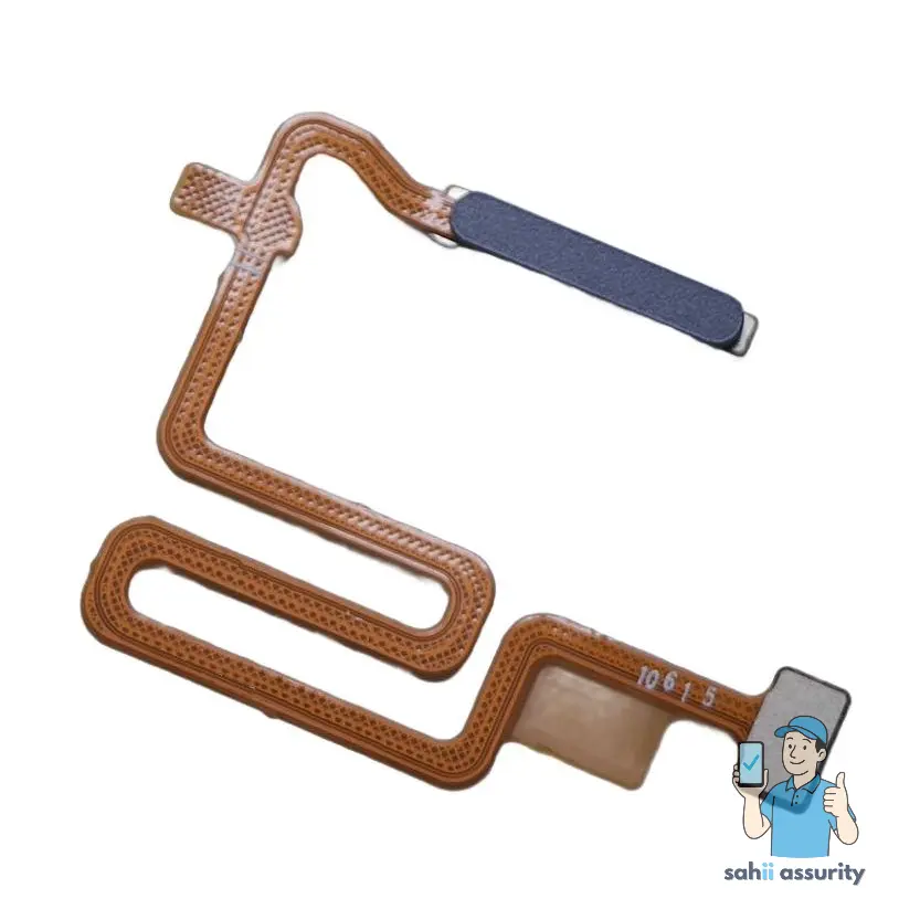 Fingerprint Sensor with Flex Cable for Realme Narzo 30 Pro 5G Black